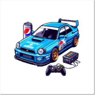 JDM Subaru Pepsi Posters and Art